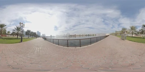 Al Qasba View Point 動画素材 102129417