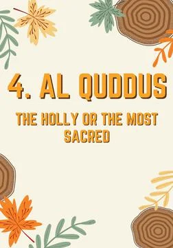 Al quddus Stock Illustration