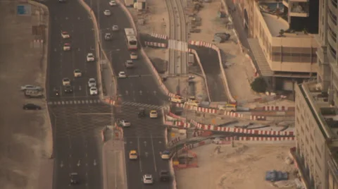 Al Sufouch Rd, Dubai Stock Footage 27318897