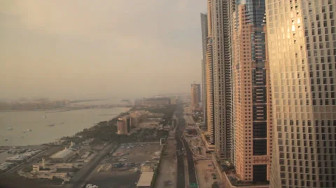 Al Sufouch Rd, Dubai Stock Footage 27320884