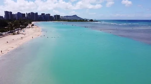 Ala Moana Park Video stock 182077578