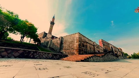 Alaaddin mosque Vídeo Stock 73927595