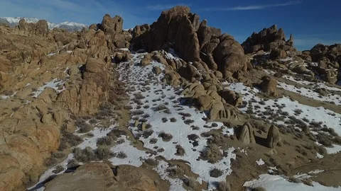 Alabama Hills 1 Stock Footage