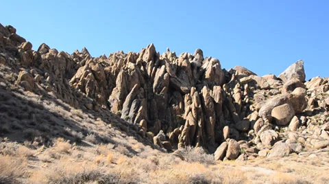Alabama Hills Stock Footage 32220544