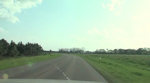Alabama Open Road 4 Video stock 25999743