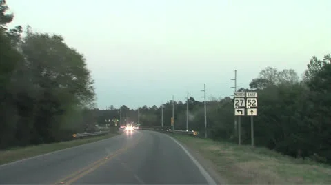 Alabama Open Road 5 Video stock 26000008
