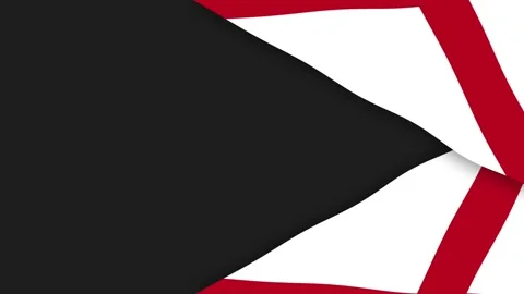 Alabama State Flag Graphic Motion Loop Abstract Waving Background Animation H Stock Footage 345642634