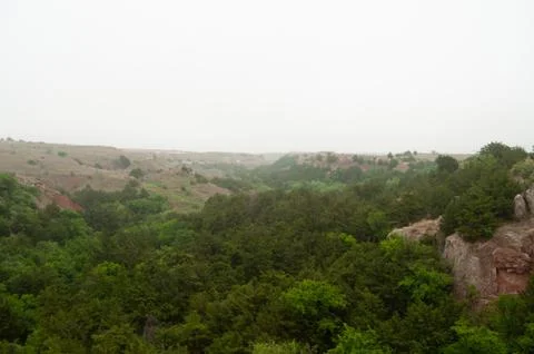 Alabaster Caverns - Oklahoma Foto stock