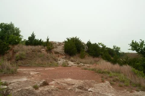 Alabaster Caverns - Oklahoma Foto stock