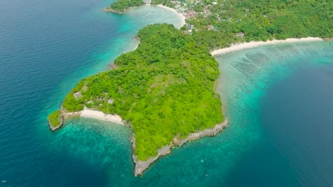 Alad Island in Romblon, Philippines. Stock Footage 267045255