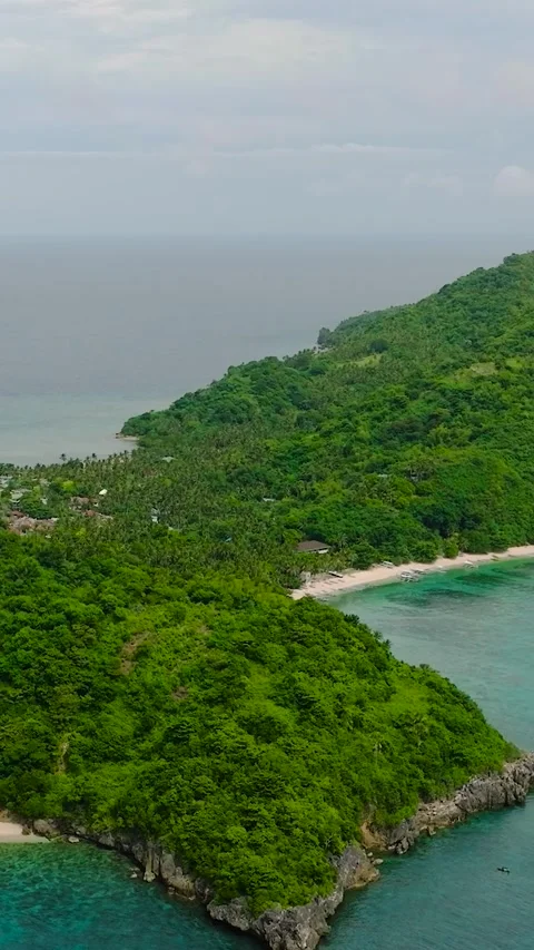 Alad Island in Romblon, Philippines. Stock Footage 309751605