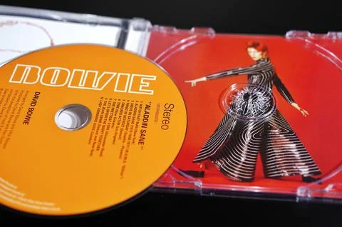Aladdin Sane by David Bowie Stock Photos