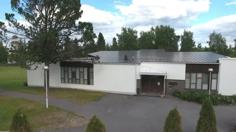Alajärvi library Stock Footage 67615048