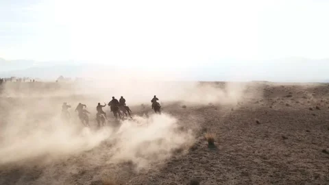 Alaman Ulak. Nomad Game Stock Footage 220419448