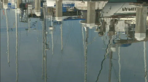 AlamedaMarina_MSreflections.mov Stock Footage 436134