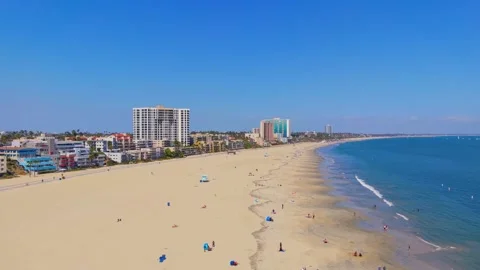 Alamitos Beach Condos Stock Footage 341774186
