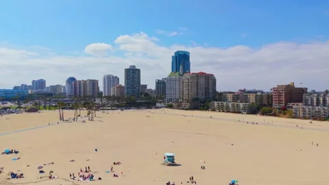 Alamitos Beach Skyline Stock Footage 341774190