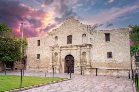 The Alamo, San Antonio, TX Stock Photos