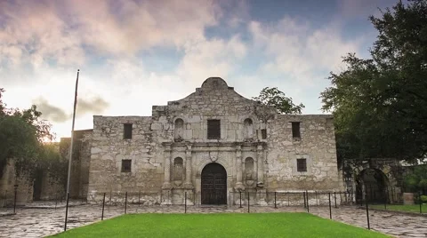 The Alamo in Texas Stock Footage 64641162