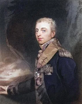 Alan Hyde Gardner 2nd Baron Gardner 1772 to 1815 Rear Admiral in the English Stock Illustration