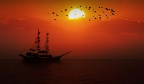 Alanya bot Stock Photos