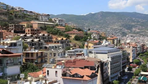 Alanya, Turkey Stock Footage 8563239
