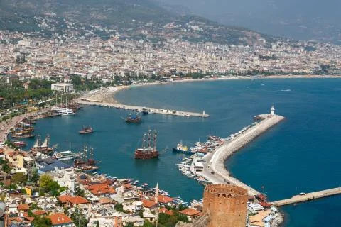 Alanya View Stock Photos