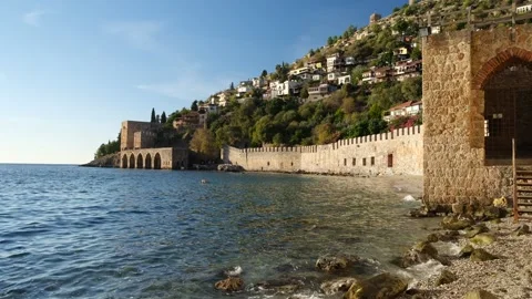 Alanyakalebeach Stock Footage 300831105