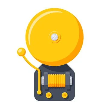 Alarm Bell Icon Stock Illustration