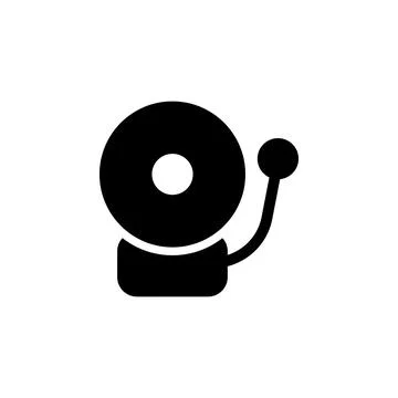 Alarm bell icon Stock Illustration