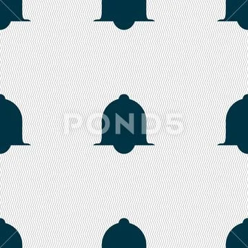 Alarm bell sign icon. Wake up alarm symbol. Speech bubbles information icons. Se Stock Illustration