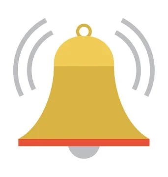 Alarm Bell Vector Illustration Stock Illustration