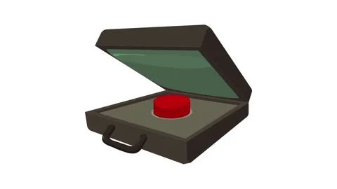 Alarm button icon animation Stock Footage 168927173