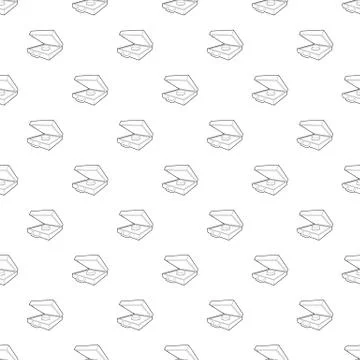 Alarm button pattern vector seamless Illustrazione stock