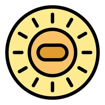 Alarm button for safety system being pushed down Stock Illustration