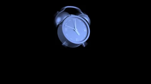 Alarm Clock 3D Animation – Ringing Wake Up Concept 스톡 동영상 316776426