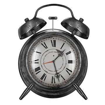 Alarm clock 3d 스톡 일러스트