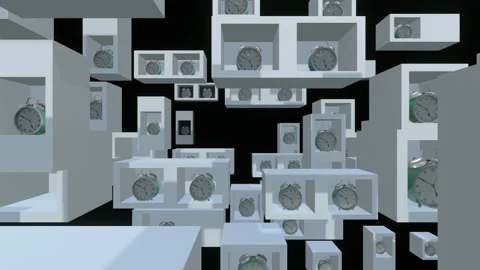 Alarm Clock Background Stock Footage 219635623