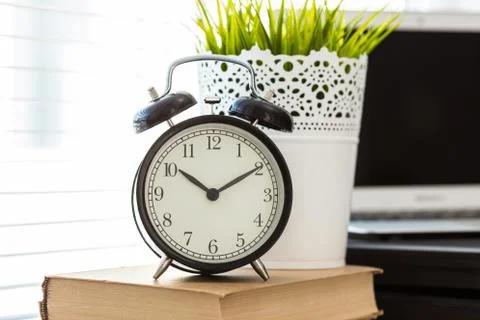 Alarm clock, bell Stock Photos