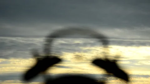 Alarm Clock. The camera moves. Early morning Stock Footage 58171272