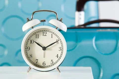 Alarm clock close-up Stock Photos