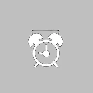 Alarm clock computer symbol Stock Illustration