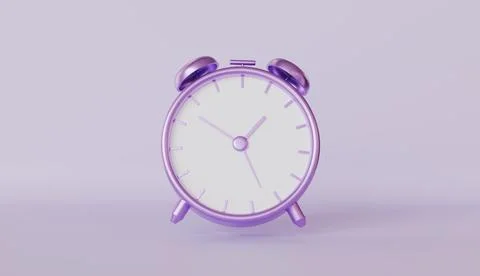 Alarm clock with copy space, time is the most valuable, Countdown, reminder Ilustración de archivo
