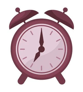 Alarm clock device Illustrazione stock