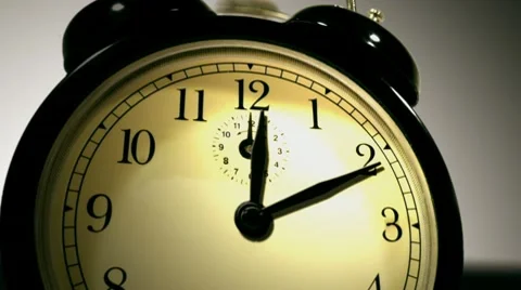 Alarm clock going off Stock Footage 8995259