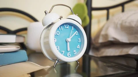 The alarm clock is going to sound Stock Footage 103330176
