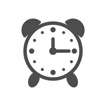 Alarm Clock Icon / Alarm Clock Icon Vector / Alarm Clock Icon Picture / Alarm Stock Illustration