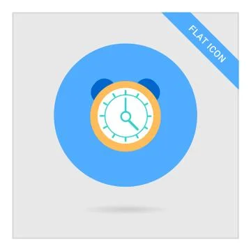 Alarm clock icon Stock Illustration