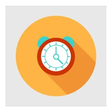 Alarm clock icon Stock Illustration