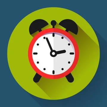 Alarm clock icon Stock Illustration